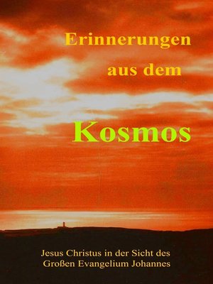 cover image of Erinnerungen aus dem Kosmos